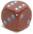 12 Veronica Speckled 16mm D6 Dice Block - CHX25724