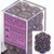 12 Golden Cobalt Speckled 16mm D6 Dice Block - CHX25737