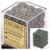 36 Dusty Green /copper Opaque 12mm D6 Dice Block - CHX25815