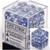 36 Black w/white Nebula 12mm D6 Dice Block - CHX27808