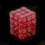 36 Magenta w/gold Borealis 12mm D6 Dice Block - CHX27824