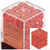 36 Orange w/black Opaque 12mm D6 Dice Block - CHX25803