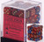 36 Blue-red w/gold Gemini 12mm D6 Dice Block - CHX26829