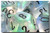Polyhedral Clear w/black d6 w/#s - PB0601