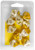 10 Gold-White w/Black Gemini D10 Dice Set - CHX26248