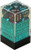 12 Purple-Teal w/gold Dice Block - CHX26649