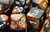 50mm d6 w/pips Black-Copper w/white - DG5027