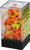 Orange-Yellow w/Black Gemini Polyhedral 7-Die CHX26442