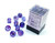 36Ct Nebula D6 Dice Set Nocturnal/Blue Luminary (CHX27957)