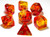 7-Die Set: Gemini Red-Yellow/Gold - CHX30024