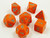 Chessex: Heavy Dice Orange/turquoise 7-Die Set (CHX30038)