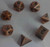 Antique Copper Set of 7 die