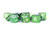 Metallic Dice 16mm Poly Green 7ct Set