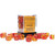 Gemini 12mm D6 Translucent Red-Yellow/Gold Dice Block (36 Dice)