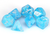 Mini Polyhedral 7-Die Set: Luminary - Sky/Silver (CHX20566)