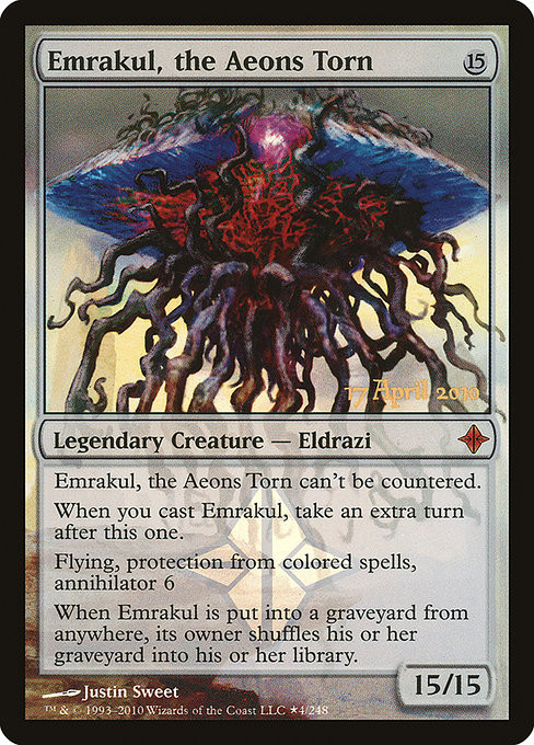 Emrakul, the Aeons Torn (PROE) (Foil) (#4★)