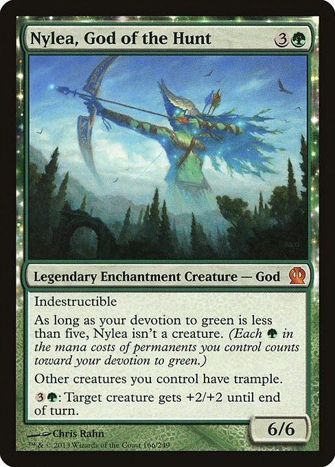 Nylea, God of the Hunt (THS) (#166)