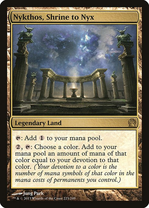 Nykthos, Shrine to Nyx (THS) (#223)