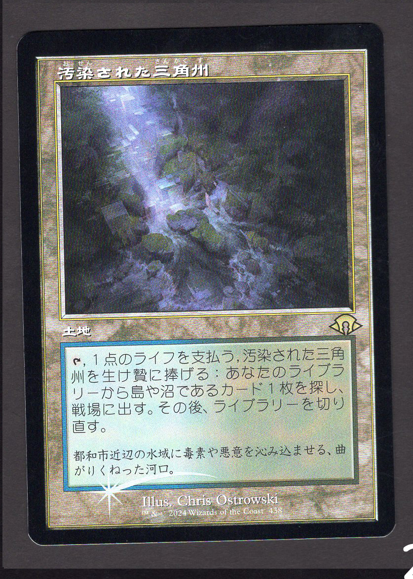 Polluted Delta - Foil - Retro Frame (#240)