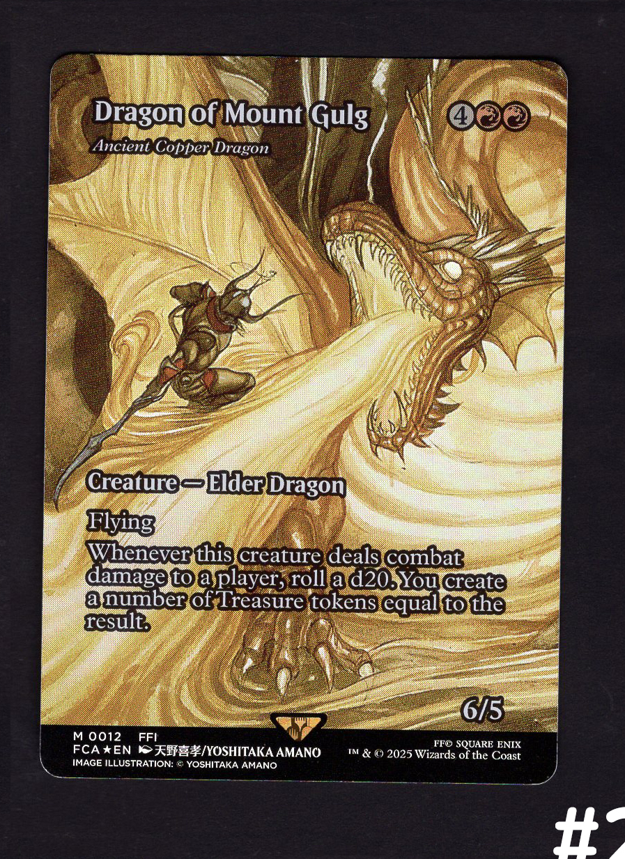 Dragon of Mount Gulg - Ancient Copper Dragon - Foil - Showcase (#280)