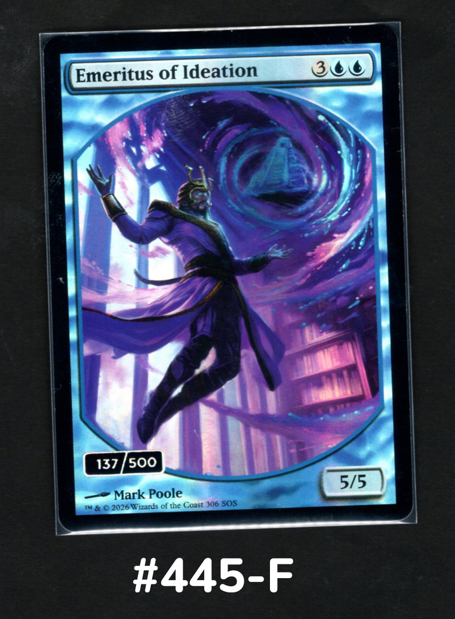 Emeritus of Ideation // Ancestral Recall - Rainbow Foil