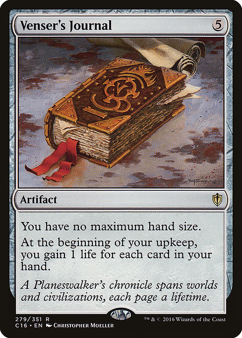 Venser's Journal (C16) (#279)