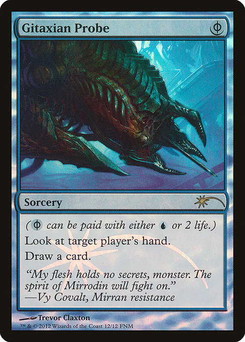 Gitaxian Probe (F12) (Foil) (#12)