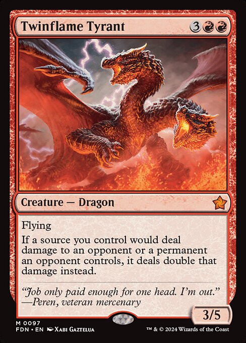 Twinflame Tyrant (FDN) (#97)