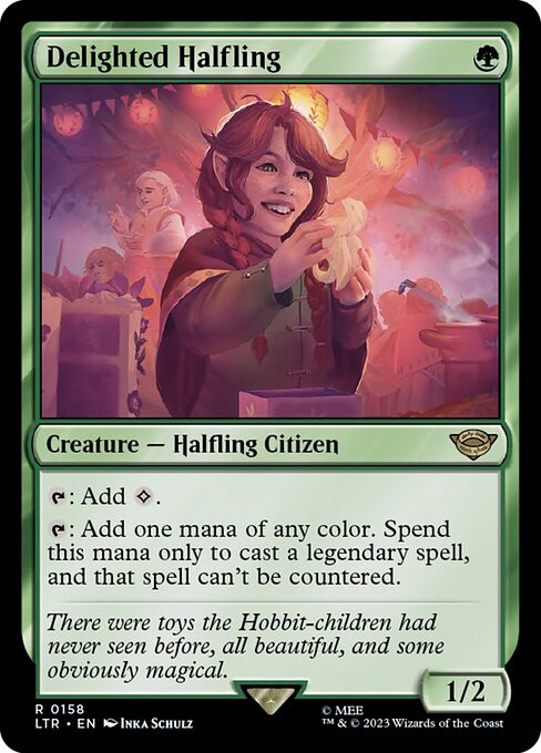 Delighted Halfling (LTR) (#158)