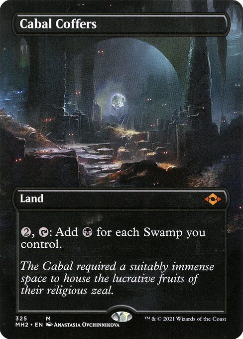 Cabal Coffers (MH2) (Foil) (Full Art) (#325)