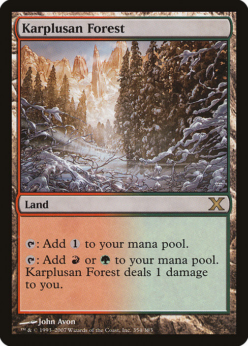Karplusan Forest (10E) (Foil) (#354)