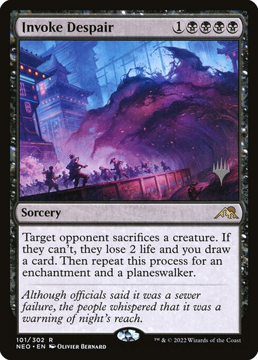 Invoke Despair (PNEO) (#101p) - MTG Pirulo