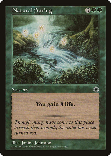 Natural Spring (POR) (#176) - MTG Pirulo