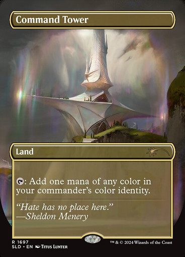 Command Tower (SLD) (Full Art) (#1697) - MTG Pirulo