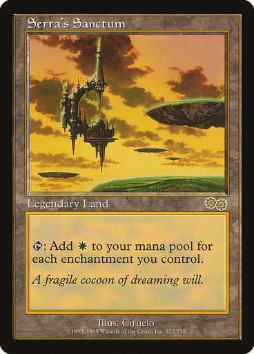Serra's Sanctum (USG) (#325) - MTG Pirulo