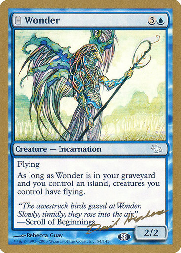 Magicless Wonder Wonder (WC03) (#dh54sb) - MTG Pirulo