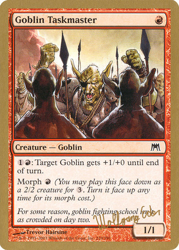 Goblin Taskmaster WC03 we210 MTG Pirulo goblin-taskmaster-wc03-we210-mtg-pirulo