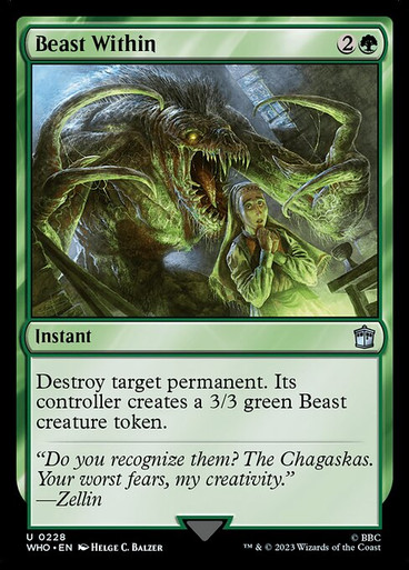 Beast Within (WHO) (#228) - MTG Pirulo