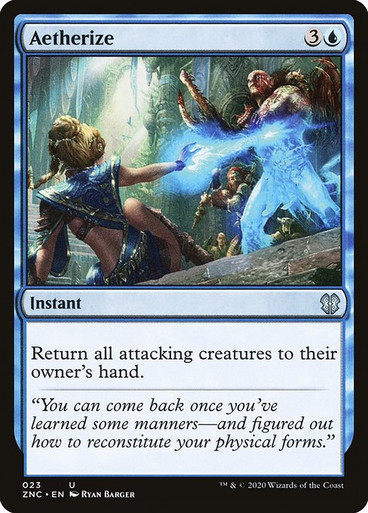 Aetherize (ZNC) (#23) - MTG Pirulo