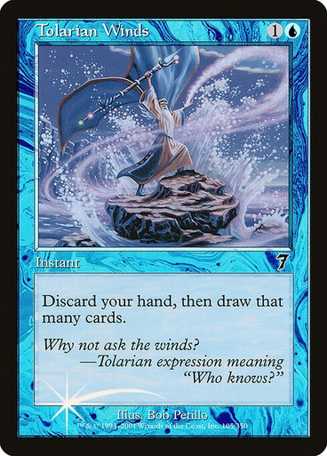 Tolarian Winds (7ED) (Foil) (#105☆) - MTG Pirulo