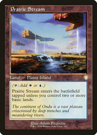 Prairie Stream Other Color Prairie Stream (BRC) (#193) - MTG Pirulo