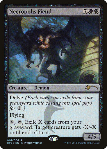 Necropolis Fiend (CP2) (Foil) (#1) - MTG Pirulo Necropolis Fiend (CP2) (Foil) (#1) - MTG Pirulo
