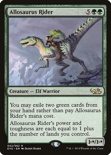 Allosaurus Rider (EVG) (#2) - MTG Pirulo