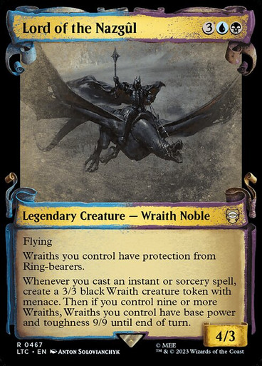 Lord of the Nazgûl (LTC) (Silver Foil) (Showcase) (#467) - MTG Pirulo