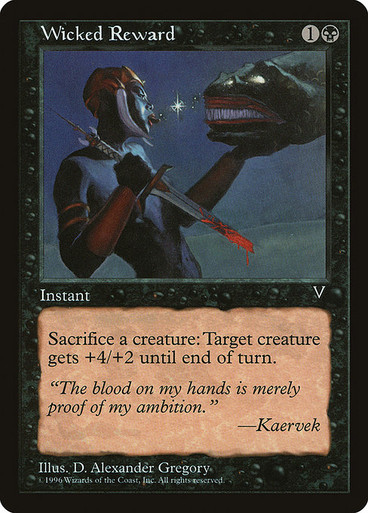 Wicked Reward (MGB) (#7) - MTG Pirulo