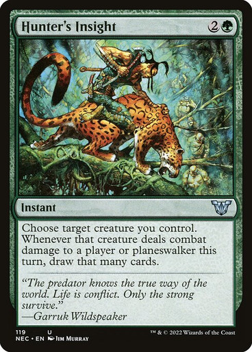 Hunter's Insight (NEC) (#119) - MTG Pirulo