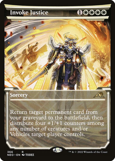 Invoke Justice (NEO) (Showcase) (#366) - MTG Pirulo