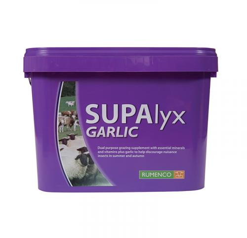 SUPAlyx garlic 22.5kg purple bucket