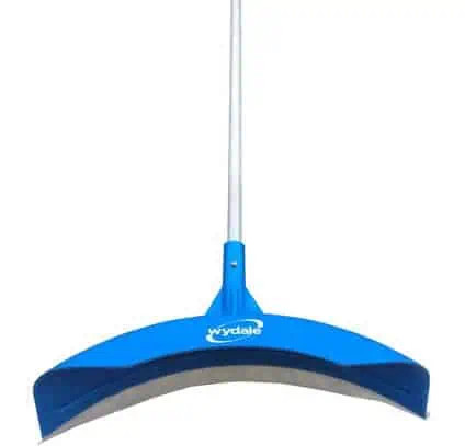 Blue plastic wydale yard scraper