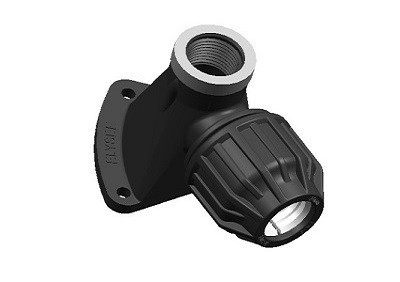 Wall Plate Elbow Female